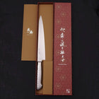 Sujihiki VG-5 Poli Manche Occidental Inox 210mm-[Musashi]-[Couteaux de cuisine japonais]