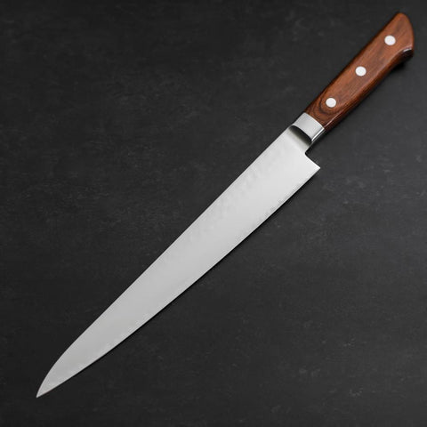 Sujihiki VG-5 Tsuchime Manche Occidental 240mm-[Musashi]-[Couteaux de cuisine japonais]