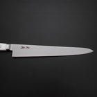 Sujihiki VG-5 Tsuchime Manche Occidental en Marbre Blanc 270mm-[Musashi]-[Couteaux de cuisine japonais]