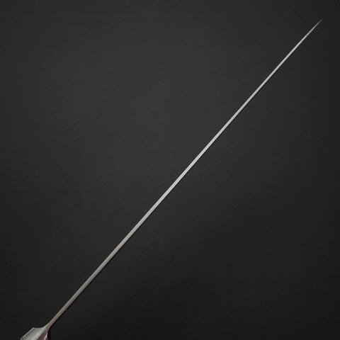 Sujihiki VG-5 Tsuchime Manche Occidental en Marbre Noir 270mm-[Musashi]-[Couteaux de cuisine japonais]