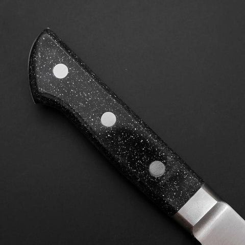 Sujihiki VG-5 Tsuchime Manche Occidental en Marbre Noir 270mm-[Musashi]-[Couteaux de cuisine japonais]
