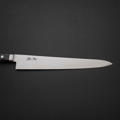 Sujihiki VG-5 Tsuchime Manche Occidental en Marbre Noir 270mm-[Musashi]-[Couteaux de cuisine japonais]
