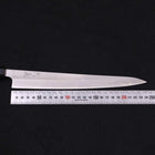 Sujihiki White Steel #1 Kasumi Manche en Buffle et Magnolia 240mm-[Musashi]-[Couteaux de cuisine japonais]
