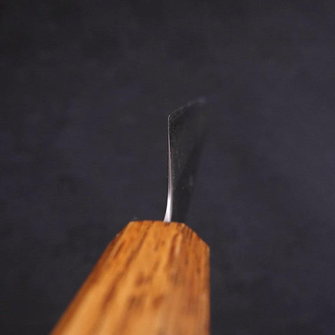 Sujihiki White Steel #1 Polished Manche Yaki Urushi 240mm-[Musashi]-[Couteaux de cuisine japonais]