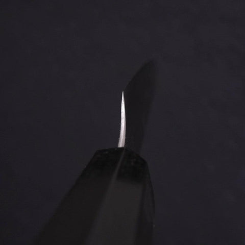 Sujihiki White Steel #2 Super Poli Manche en Buffle et Ébène 170mm-[Musashi]-[Couteaux de cuisine japonais]