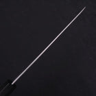 Sujihiki White Steel #2 Super Poli Manche en Buffle et Ébène 170mm-[Musashi]-[Couteaux de cuisine japonais]