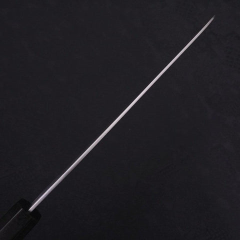Sujihiki White Steel #2 Super Poli Manche en Buffle et Ébène 170mm-[Musashi]-[Couteaux de cuisine japonais]