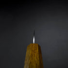 Sujihiki White Steel #2 Tsuchime Manche Yaki Urushi 240mm-[Musashi]-[Couteaux de cuisine japonais]
