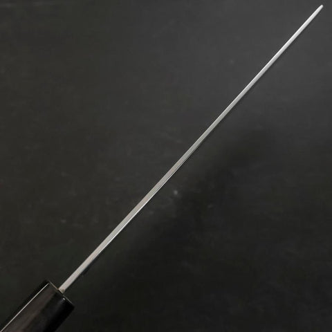 Sushikiri White steel #2 Hon-Kasumi Buffalo Magnolia Handle 240mm-[Musashi]-[Couteaux de cuisine japonais]