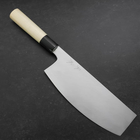 Sushikiri White steel #2 Hon-Kasumi Buffalo Magnolia Handle 240mm-[Musashi]-[Couteaux de cuisine japonais]