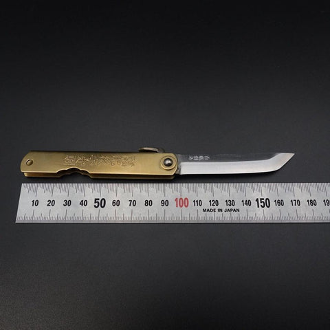 Sword shape Higonokami Shirogami 100mm (3.9”)-[Musashi]-[Couteaux de cuisine japonais]