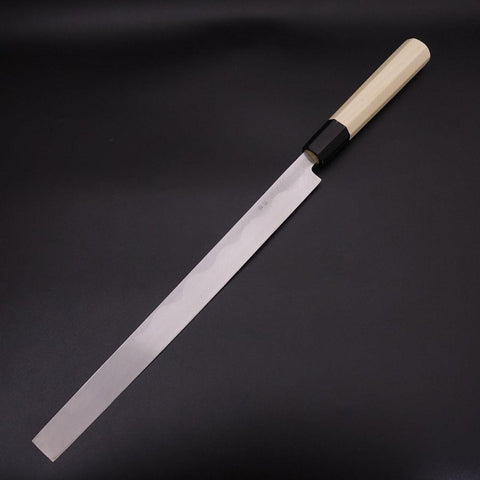 Takohiki Blue Steel #2 Kasumi Manche en Buffle et Magnolia 270mm-[Musashi]-[Couteaux de cuisine japonais]