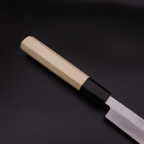 Takohiki Blue Steel #2 Kasumi Manche en Buffle et Magnolia 270mm-[Musashi]-[Couteaux de cuisine japonais]