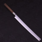 Takohiki White Steel #1 Manche en Noyer 300mm-[Musashi]-[Couteaux de cuisine japonais]