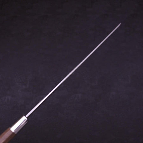 Takohiki White Steel #1 Manche en Noyer 300mm-[Musashi]-[Couteaux de cuisine japonais]