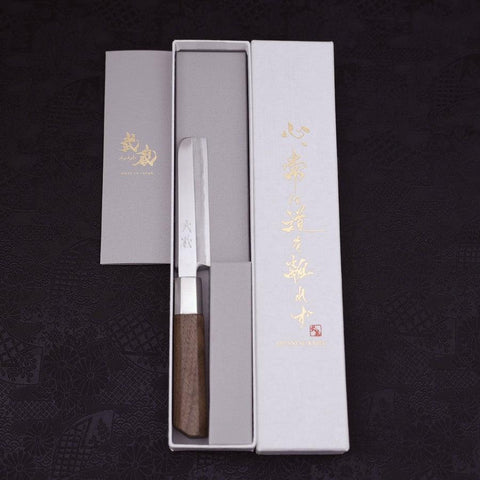 Unagi Silver Steel #3 Manche en Noyer 105mm-[Musashi]-[Couteaux de cuisine japonais]