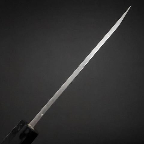 Unagisaki (Edo) Blue Steel #1 Hon-Kasumi Manche en Buffle et Ébène 150mm-[Musashi]-[Couteaux de cuisine japonais]