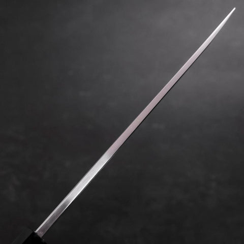 Unagisaki (Edo) Blue Steel #1 Hon-Kasumi Manche en Buffle et Bois de Teck 210mm-[Musashi]-[Couteaux de cuisine japonais]