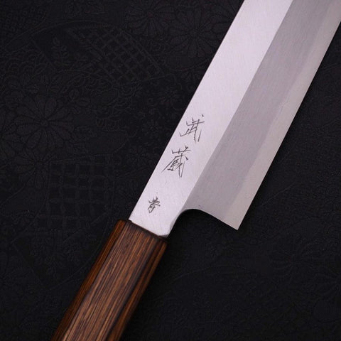 Usuba (Kanto) Blue Steel #2 Kasumi Manche Sumi Urushi 165mm-[Musashi]-[Couteaux de cuisine japonais]