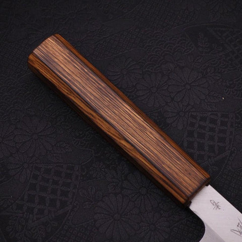 Usuba (Kanto) Blue Steel #2 Kasumi Manche Sumi Urushi 165mm-[Musashi]-[Couteaux de cuisine japonais]