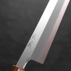 Usuba (Kanto) White Steel #2 Kasumi Manche Sumi Urushi 180mm-[Musashi]-[Couteaux de cuisine japonais]