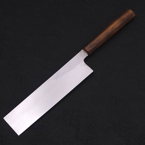 Usuba (Kanto) White Steel #2 Kasumi Manche Sumi Urushi 210mm-[Musashi]-[Couteaux de cuisine japonais]