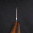 Usuba (Kanto) White Steel #2 Kasumi Manche Sumi Urushi 210mm-[Musashi]-[Couteaux de cuisine japonais]