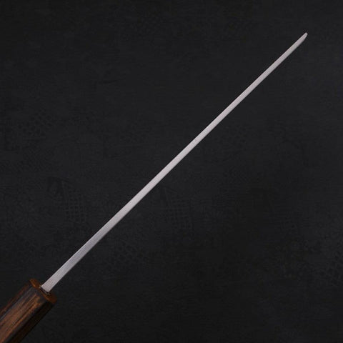 Usuba (Kanto) White Steel #2 Kasumi Manche Sumi Urushi 210mm-[Musashi]-[Couteaux de cuisine japonais]