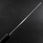 Usuba(Kanto) White Steel #2 Kasumi Manche en Buffle et Ébène 165mm-[Musashi]-[Couteaux de cuisine japonais]