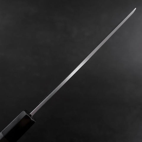 Usuba(Kanto) White Steel #2 Kasumi Manche en Buffle et Ébène 165mm-[Musashi]-[Couteaux de cuisine japonais]