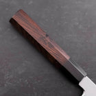 Usuba(Kanto) White Steel #2 Kasumi Manche en Buffle et Ébène 165mm-[Musashi]-[Couteaux de cuisine japonais]