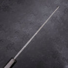 Yanagi Kiritsuke Blue Steel #2 Kurouchi Manche en Buffle et Ébène 240mm-[Musashi]-[Couteaux de cuisine japonais]