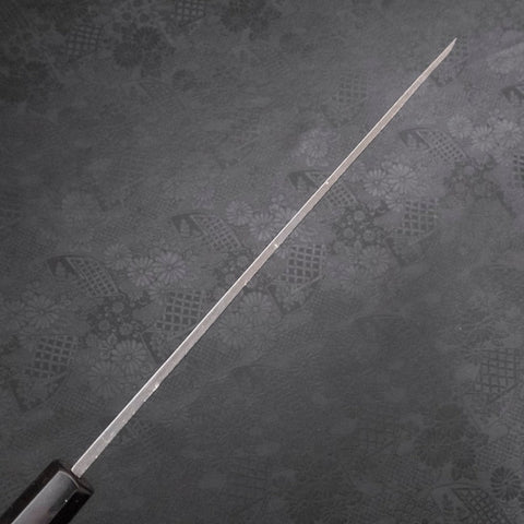 Yanagi Kiritsuke Blue Steel #2 Kurouchi Manche en Buffle et Ébène 270mm-[Musashi]-[Couteaux de cuisine japonais]