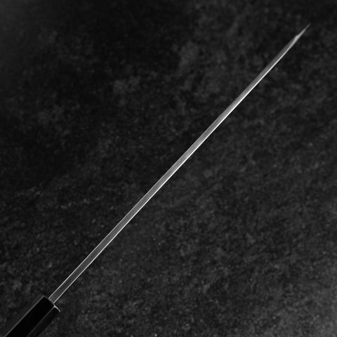 Yanagi Kiritsuke Blue Steel #2 Miroir Manche en Buffle et Ébène 265mm-[Musashi]-[Couteaux de cuisine japonais]