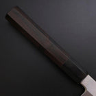 Yanagi Kiritsuke Silver Steel #3 Kasumi Manche en Buffle et Ébène 300mm-[Musashi]-[Couteaux de cuisine japonais]