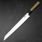 Yanagi Kiritsuke Silver Steel #3 Kurouchi Manche en Buffle et Magnolia 300mm-[Musashi]-[Couteaux de cuisine japonais]