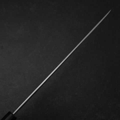 Yanagi Kiritsuke Silver Steel #3 Kurouchi Manche en Buffle et Magnolia 300mm-[Musashi]-[Couteaux de cuisine japonais]