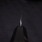 Yanagi Kiritsuke Sliver Steel #3 Honyaki Miroir Manche en Buffle et Ébène 270mm-[Musashi]-[Couteaux de cuisine japonais]