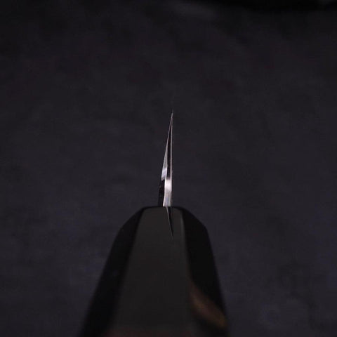 Yanagi Kiritsuke Sliver Steel #3 Honyaki Miroir Manche en Buffle et Ébène 270mm-[Musashi]-[Couteaux de cuisine japonais]