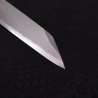 Yanagi Kiritsuke Sliver Steel #3 Miroir Manche en Buffle et Ébène 270mm-[Musashi]-[Couteaux de cuisine japonais]