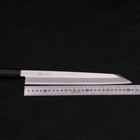 Yanagi Kiritsuke Sliver Steel #3 Miroir Manche en Buffle et Ébène 270mm-[Musashi]-[Couteaux de cuisine japonais]