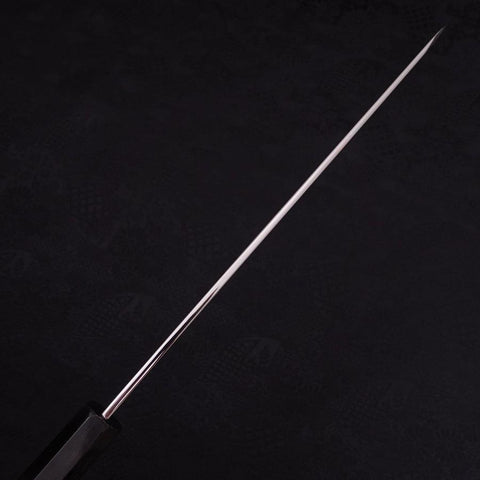 Yanagi Kiritsuke Sliver Steel #3 Miroir Manche en Buffle et Ébène 270mm-[Musashi]-[Couteaux de cuisine japonais]