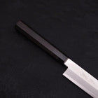 Yanagi Kiritsuke Sliver Steel #3 Miroir Manche en Buffle et Ébène 270mm-[Musashi]-[Couteaux de cuisine japonais]