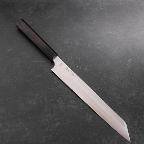 Yanagi Kiritsuke VG-10 Kasumi Manche en Buffle et Ébène 250mm-[Musashi]-[Couteaux de cuisine japonais]