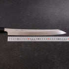 Yanagi Kiritsuke VG-10 Miroir Manche en Buffle et Ébène 300mm-[Musashi]-[Couteaux de cuisine japonais]