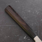 Yanagi Kiritsuke VG-10 Mirror Buffalo Ebony Handle 300mm (11.8”)-[Musashi]-[Japanese-Kitchen-Knives]