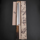 Yanagi Kiritsuke White Steel #2 Kasumi Manche Yaki Urushi 290mm-[Musashi]-[Couteaux de cuisine japonais]