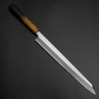 Yanagi Kiritsuke White Steel #2 Kasumi Manche Yaki Urushi 290mm-[Musashi]-[Couteaux de cuisine japonais]