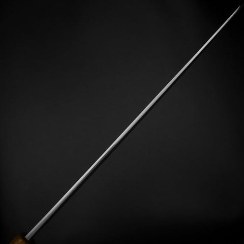 Yanagi Kiritsuke White Steel #2 Kasumi Manche Yaki Urushi 320mm-[Musashi]-[Couteaux de cuisine japonais]