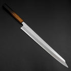 Yanagi Kiritsuke White Steel #2 Kasumi Manche Yaki Urushi 320mm-[Musashi]-[Couteaux de cuisine japonais]